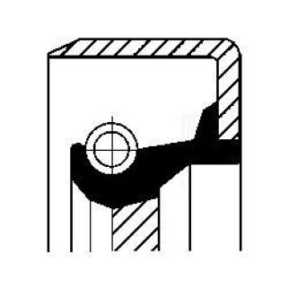 Сальник насоса гидроусилителя CORTECO 19026517B фото