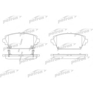 Колодки тормозные PATRON PBP1580 фото