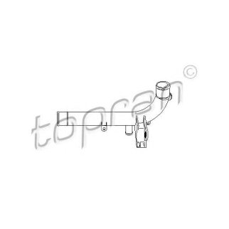 Трубка системы охлаждения topran 207629755 фото