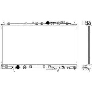 Радиатор основной SAKURA 33211026 фото