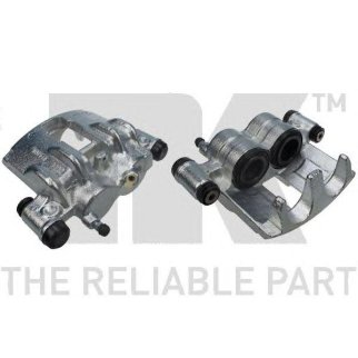 Суппорт тормозной передний левый (двухпоршневой) / CITROEN Jumper,FIAT Ducato,PEUGEOT Boxer 94~06 фото