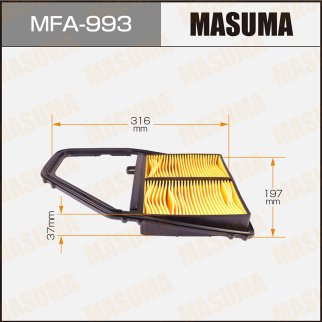 Фильтр воздушный Masuma MFA-993 фото