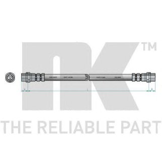 Шланг тормозной передний / AUDI Allroad 00~ фото