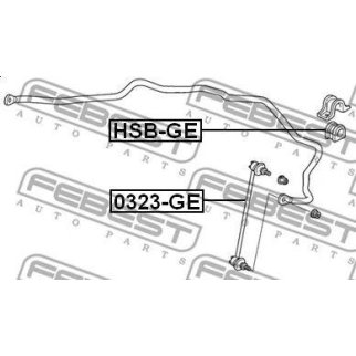 Втулка переднего стабилизатора d20 фото