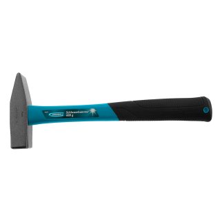 Молоток 600г квадратный боек, фибергласовая обрезиненная рукоятка GROSS фото 2