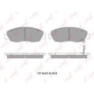 Колодки тормозные передние к-кт LYNXauto BD3410 фото