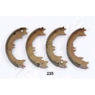 Колодки ручного тормоза к-кт ashika 55-02-235 фото