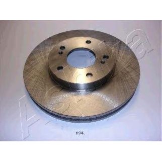 Диск тормозной передний вентилируемый ashika 60-01-194 фото