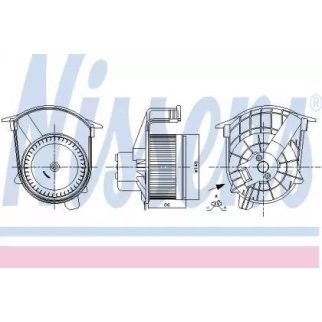 Мотор печки отопителя салона фото