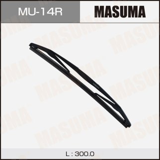 Щетка стеклоочистителя задняя 300 мм каркасная 1 шт MASUMA WIPER BLADE MU-14R фото