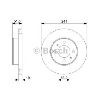 0 986 479 377_диск тормозной передний! Hyundai Accent 1.3-1.6 94> фото