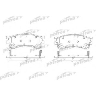 Колодки тормозные PATRON PBP950 фото