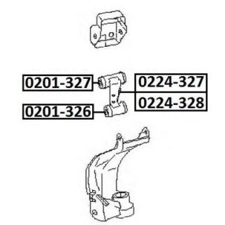 Сайлентблок перед. подв. верх. рычага нижн. фото