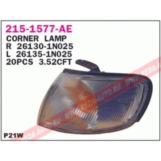 Указатель поворота левый белый DEPO 215-1577L-AE фото