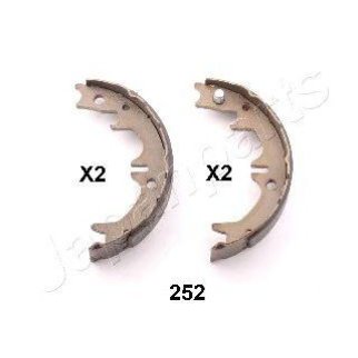 Колодки ручного тормоза к-кт Japanparts GF-252AF фото