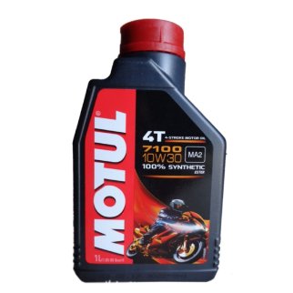 Масло моторное MOTUL 7100 4T синтетическое 10W-30 SN/SM/SL/SJ/SH/SG 1л. фото