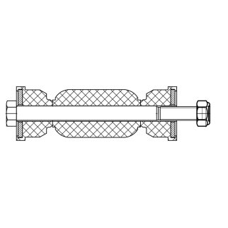 Стойка стабилизатора для а/м Ford Focus I (98-) (задн.) (SP 1012) фото 2