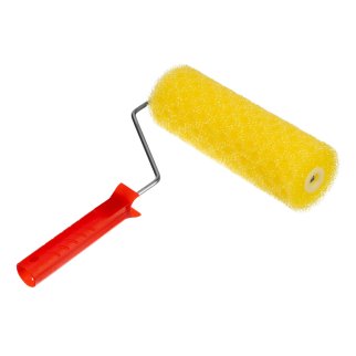 Валик "СТРУКТУРНЫЙ" поролоновый с ручкой 230мм, d80мм MATRIX фото 2