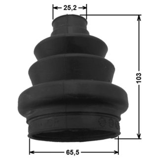 Пыльник ШРУСа FEBEST 1815-ASH фото 2 Пыльник ШРУСа FEBEST 1815-ASH фото 2