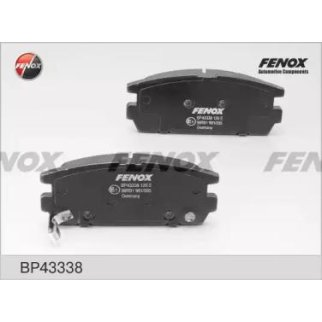 Колодки тормозные задние дисковые к-кт Fenox BP43338 фото