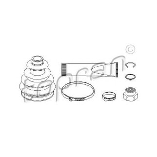 Пыльник наруж ШРУСа (к-кт) topran 301253546 фото
