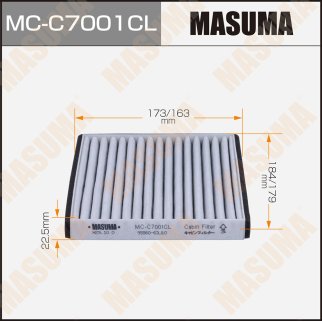 Фильтр салона Masuma MC-C7001CL фото