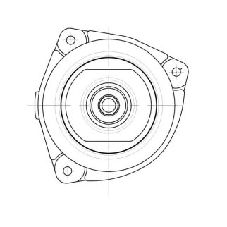 SA 1465_опора амортизатора переднего левого! без подш. Nissan Note E11 1.4-1.6 06> фото