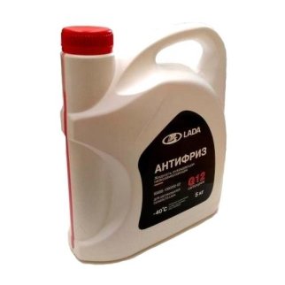 Антифриз LADA G12 готовый -40C красно-фиолетовый 5 л фото