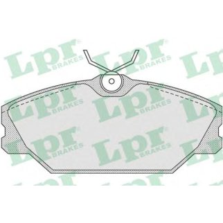 Колодки тормозные передние к-кт Lpr 05P816 фото