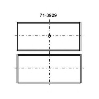 Вкладыши шатунные GLYCO 71-39294-STD фото