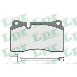 Колодки тормозные передние к-кт Lpr 05P1376B фото