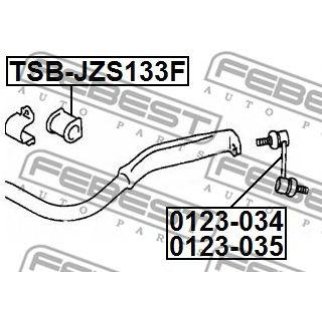 Тяга стабилизатора передняя правая фото