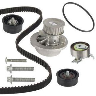 Насос водяной (помпа) + к-кт ремня ГРМ metelli 30-0541-3 фото