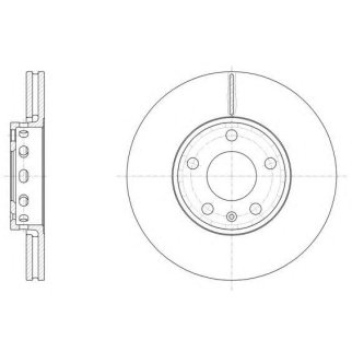6328.10_диск тормозной передний! 5 отв. Audi A6, VW Passat all 90> фото