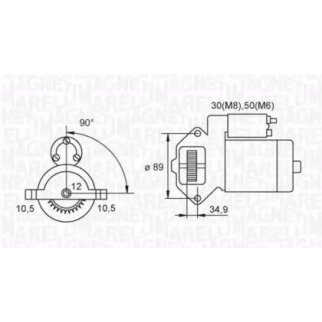 стартер 2KW 12V фото