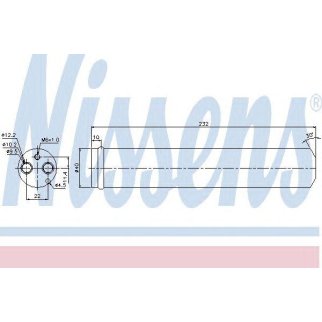 Осушитель системы кондиционирования Nissens 95452 фото