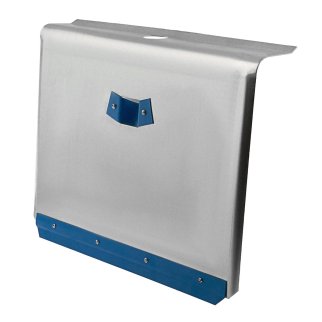 Лопата снеговая алюминиевая 500х400 б/ч метал. окантовка СИБРТЕХ фото 2