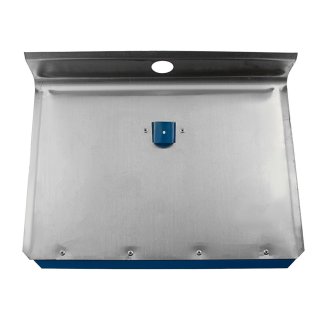 Лопата снеговая алюминиевая 500х400 б/ч метал. окантовка СИБРТЕХ фото 3