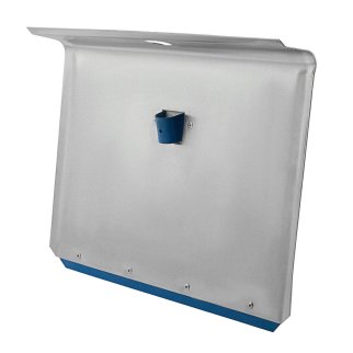 Лопата снеговая алюминиевая 500х400 б/ч метал. окантовка СИБРТЕХ фото