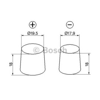 Аккумуляторная батарея BOSCH 0 092 S40 060 фото