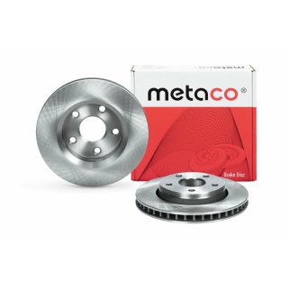 Диск тормозной передний вентилируемый metaco 3050-366 фото 3