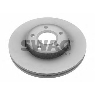 Диск тормозной передний вентилируемый SWAG 50 92 4566 фото