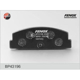 Колодки тормозные задние дисковые к-кт Fenox BP43196 фото