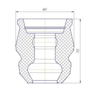 Отбойник заднего амортизатора TRIALLI BC 0882 фото 2