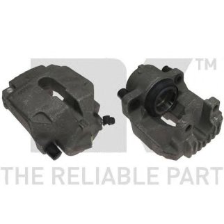 Суппорт тормозной передний левый-алюминий (однопоршневой) / BMW 318-325,X1 1.6d-2.5d,Z4 1.8-2.8 (E90 фото