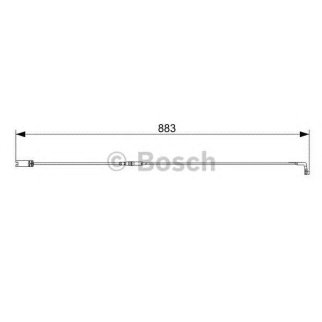 Датчик износа колодок BOSCH _1 987 473 005 фото