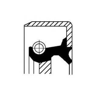 Сальник КПП [22x38x10] Alfa Romeo 75 1.6 - 2.4TD 85 - 92 фото