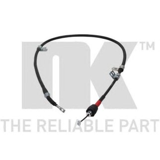 Трос стояночного тормоза задний левый / HYUNDAI Elantra-III (дисковые тормоза) 04~06 фото