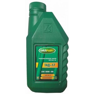 Масло трансмиссионное OIL RIGHT ТМ-5-18 (ТАД-17) 1л. фото
