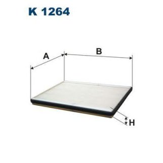 Фильтр салона FILTRON K 1264 фото